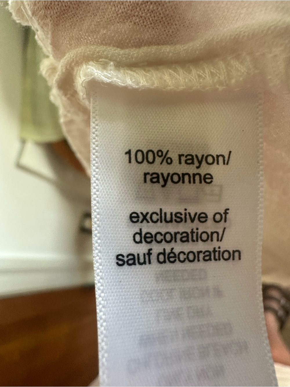 Maurices White Lace Trim Swim Coverup - Picture 5 of 5
